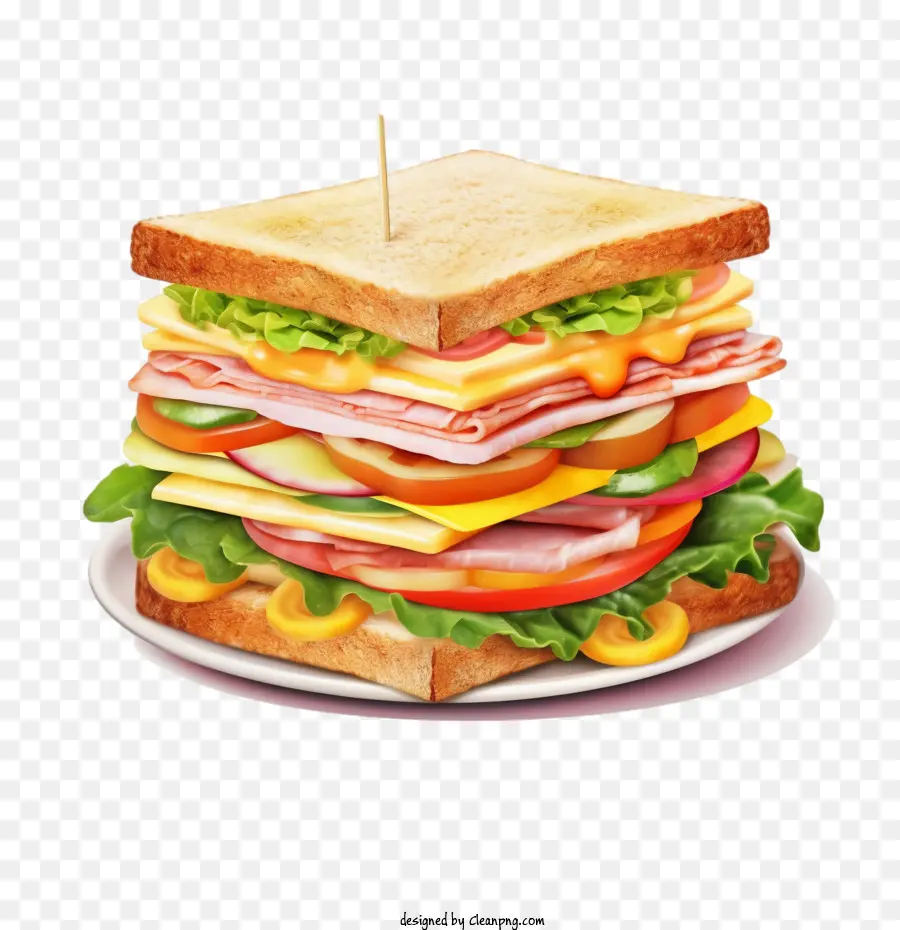 Sandwich，Pain PNG