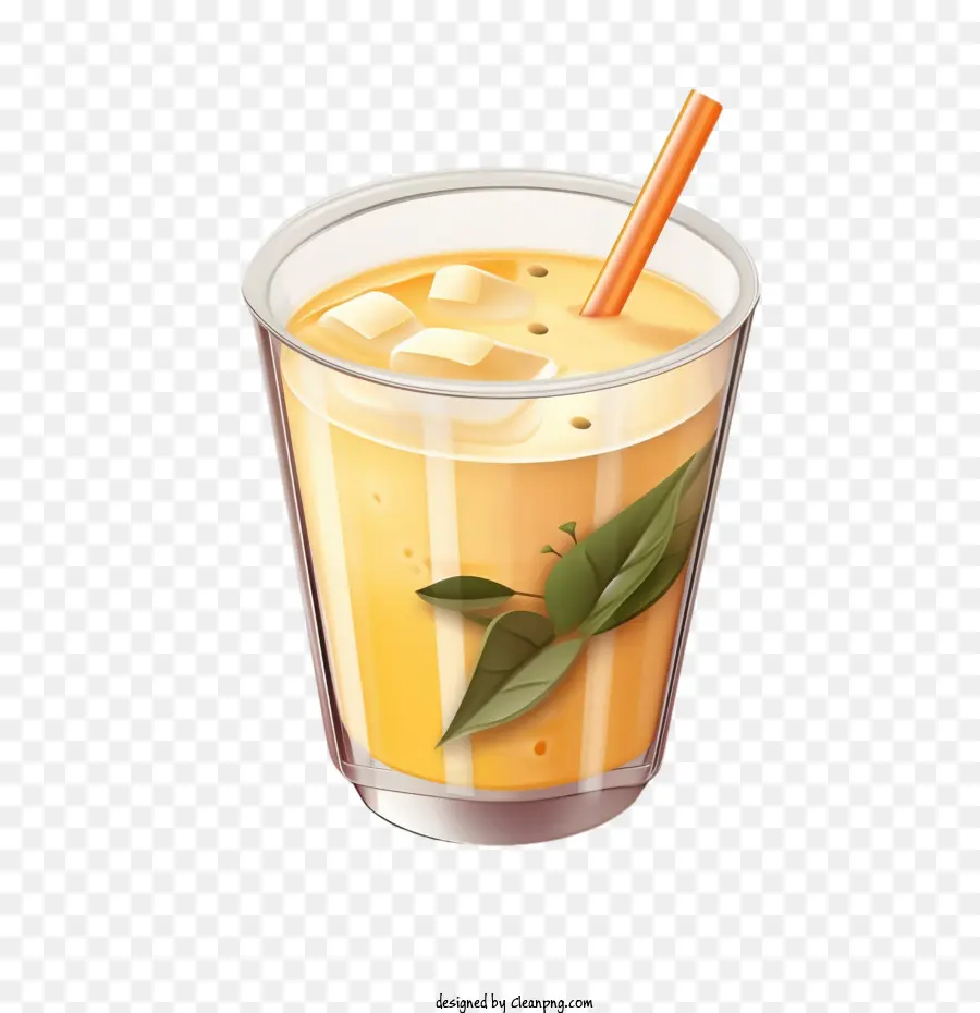Milk Shake，Jus D'orange PNG