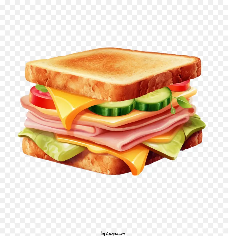 Sandwich，Pain PNG