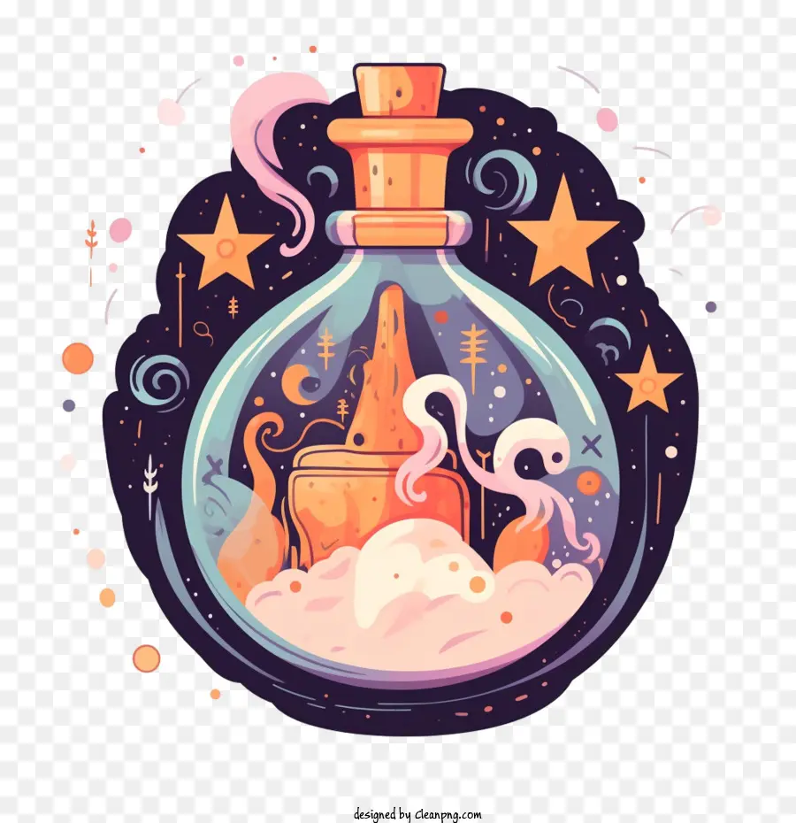 Potion Magique，Bouteille PNG