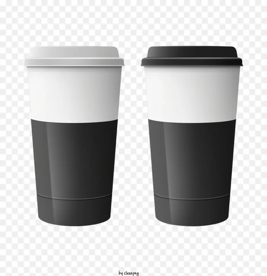 Tasse à Café En Papier，Tasses à Café Blanches PNG