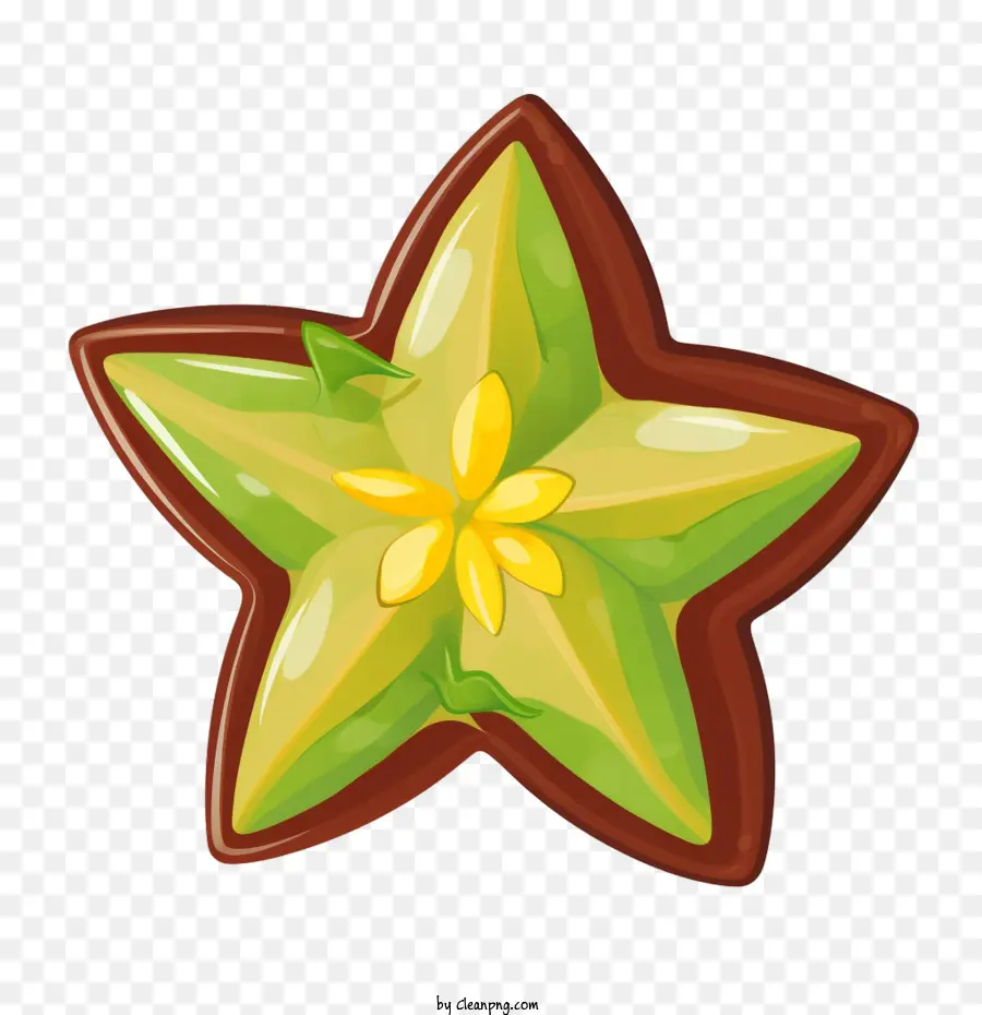 Carambole，L'étoile Verte PNG