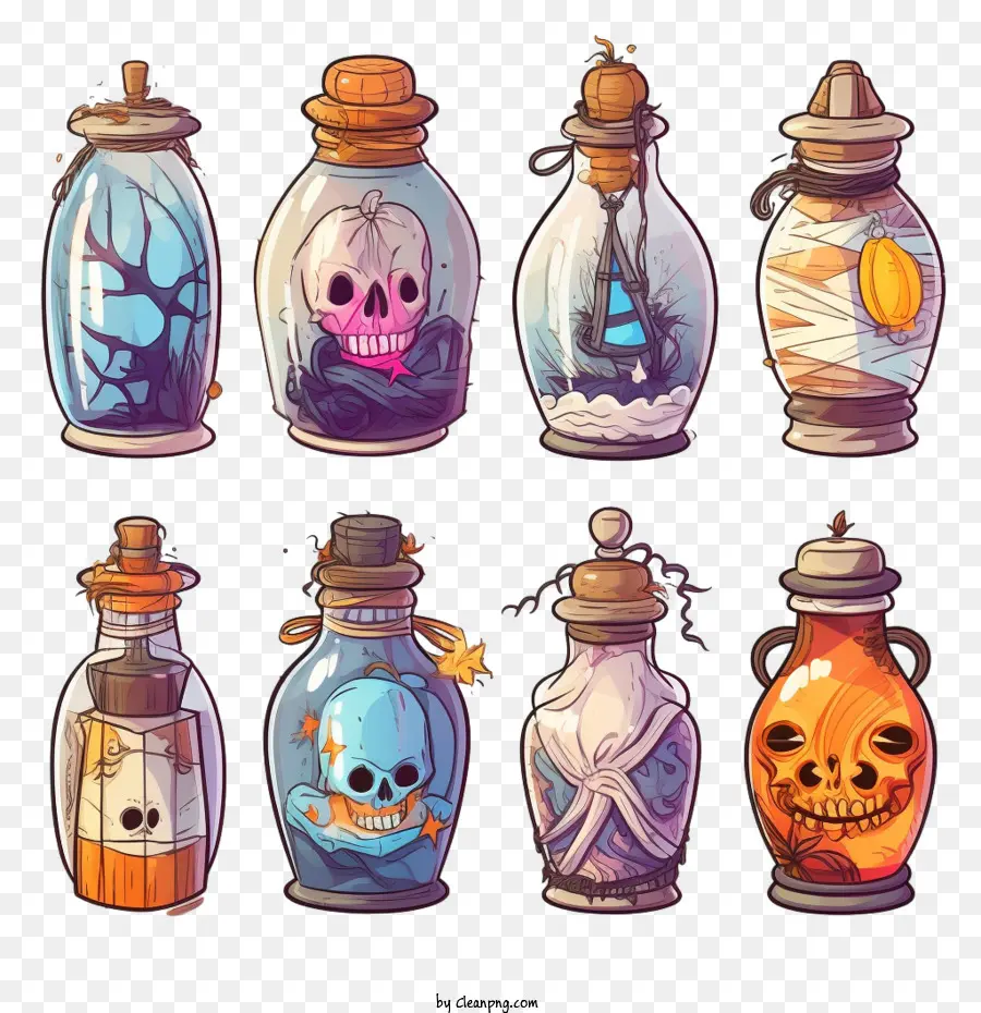 Bouteilles De Potion Magique，La Potion Magique PNG