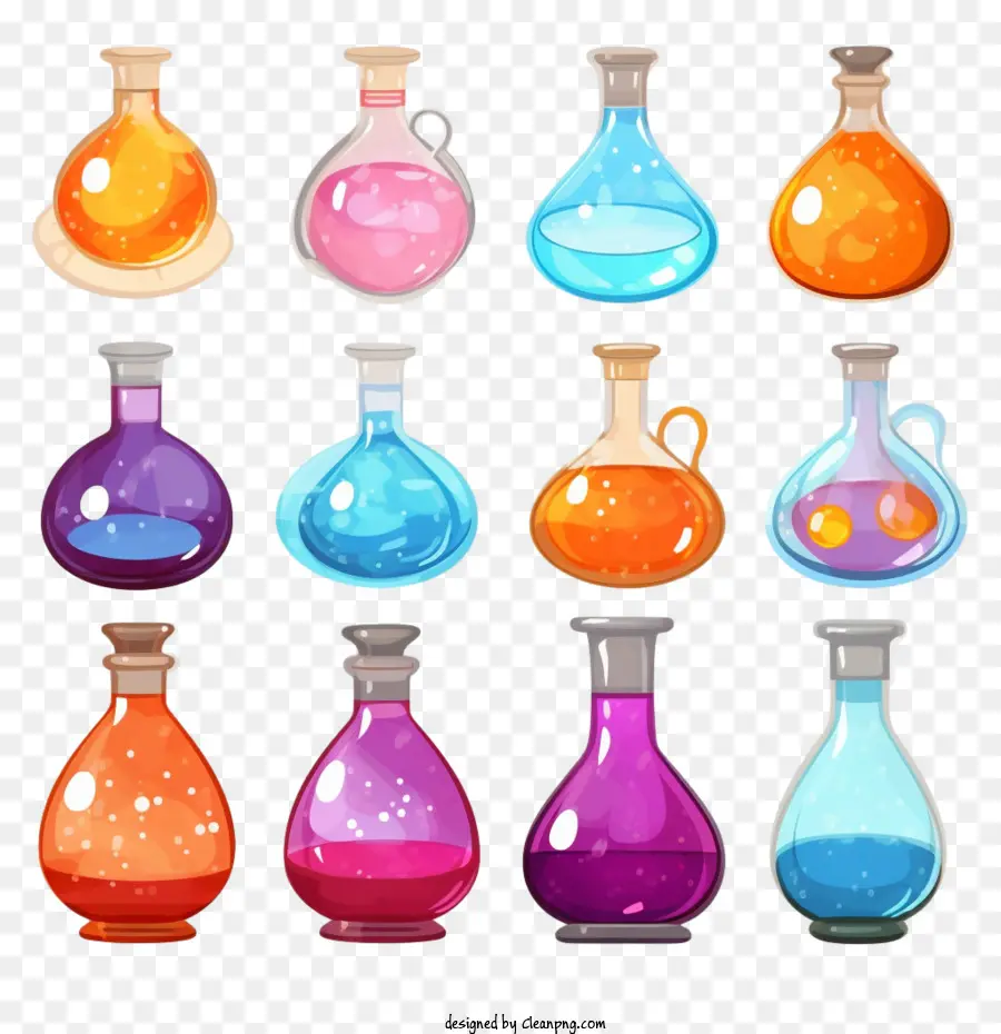 Bouteilles De Potion Magique，La Potion Magique PNG