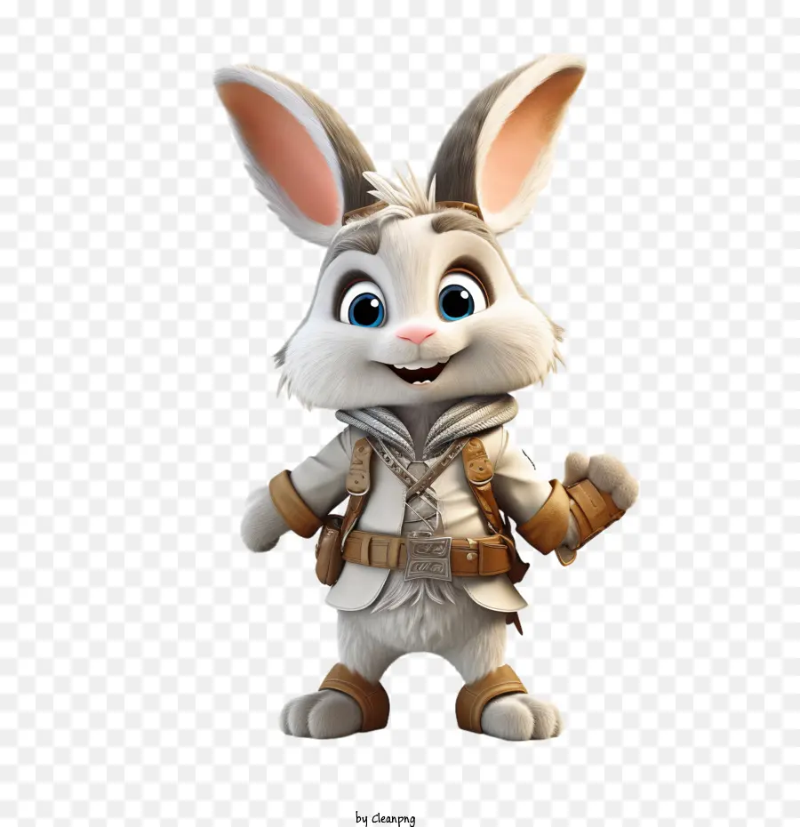 Lapin De Dessin Animé，Mignon PNG