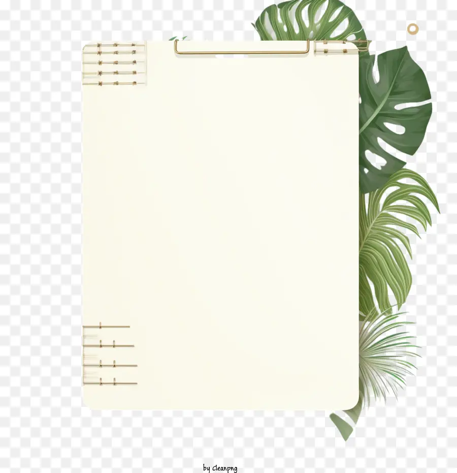 Modèle De Notes，Presse Papiers PNG