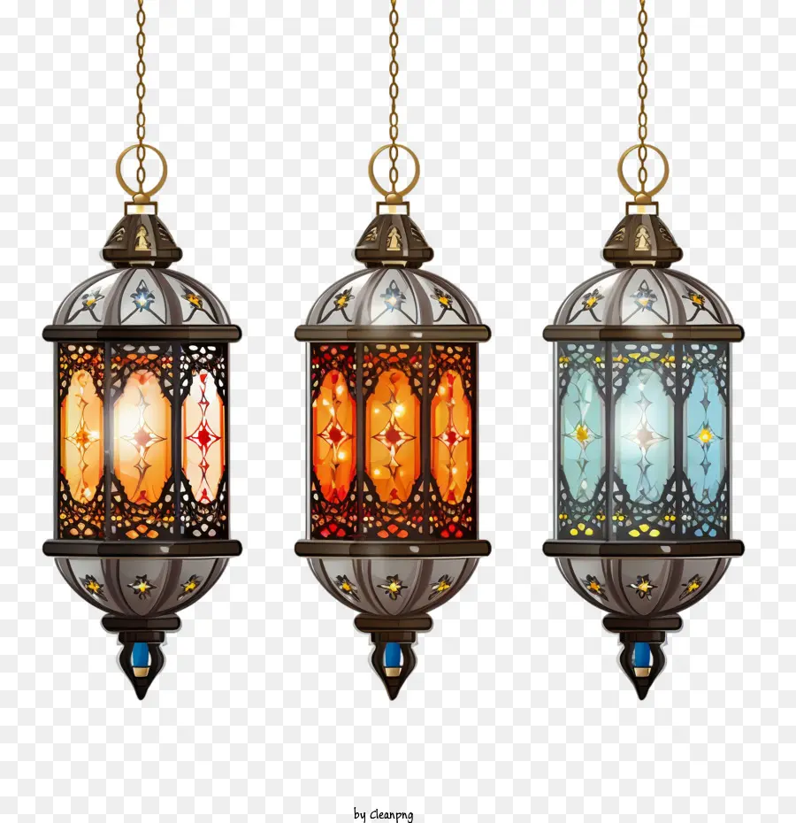 Lampe Islamique，Lanternes PNG