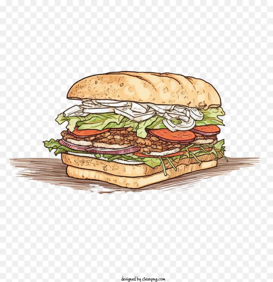 Sandwitch，Pain PNG