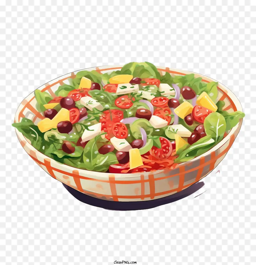 Salade，Saladier PNG