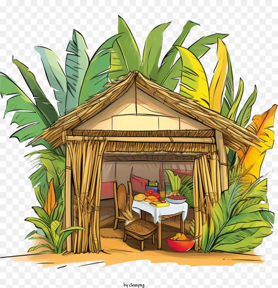 Souccot，Cabane Tropicale PNG