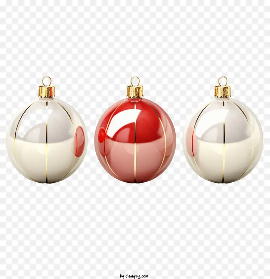 Boules De Noël，Ornements De Noël PNG