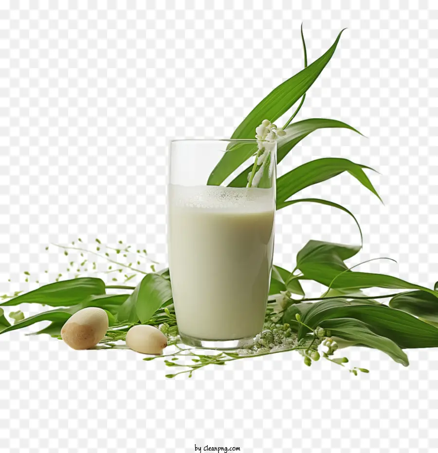 Journée Mondiale Du Lait Végétal，Verre De Lait PNG