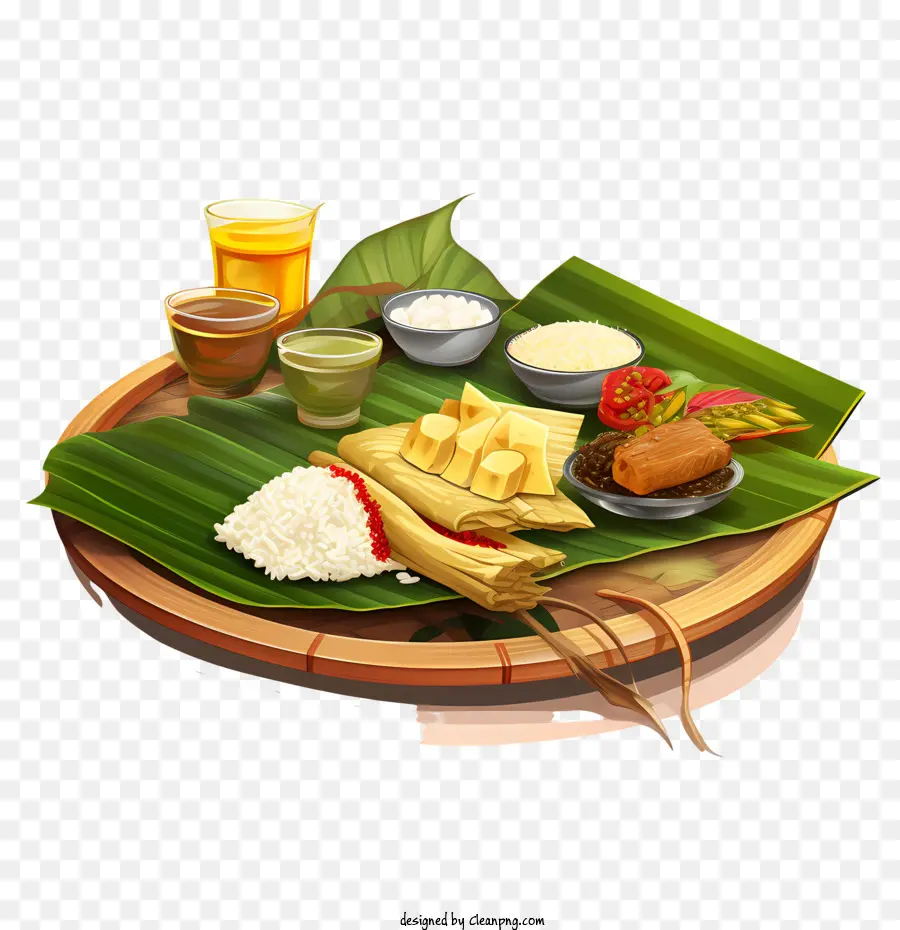 Nourriture Onam Sadya，Cuisine Traditionnelle PNG