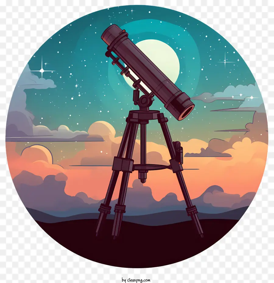 Journée De L'astronomie，Télescope PNG