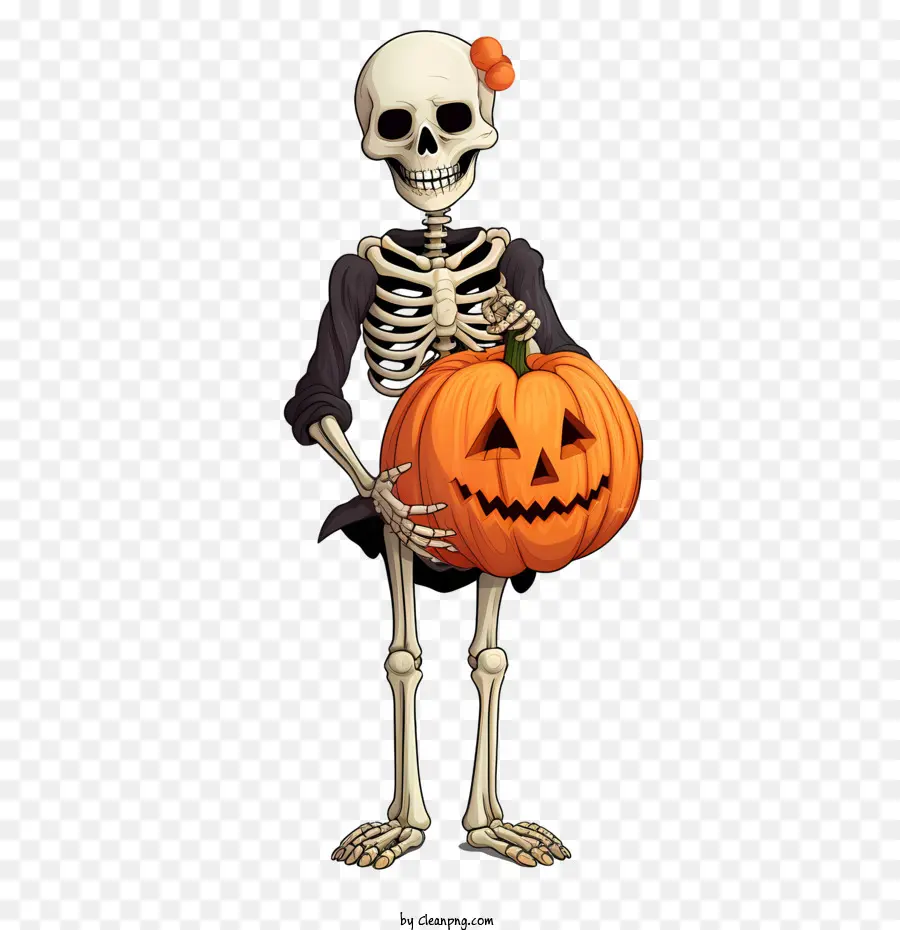 Squelette D'halloween，Squelette PNG