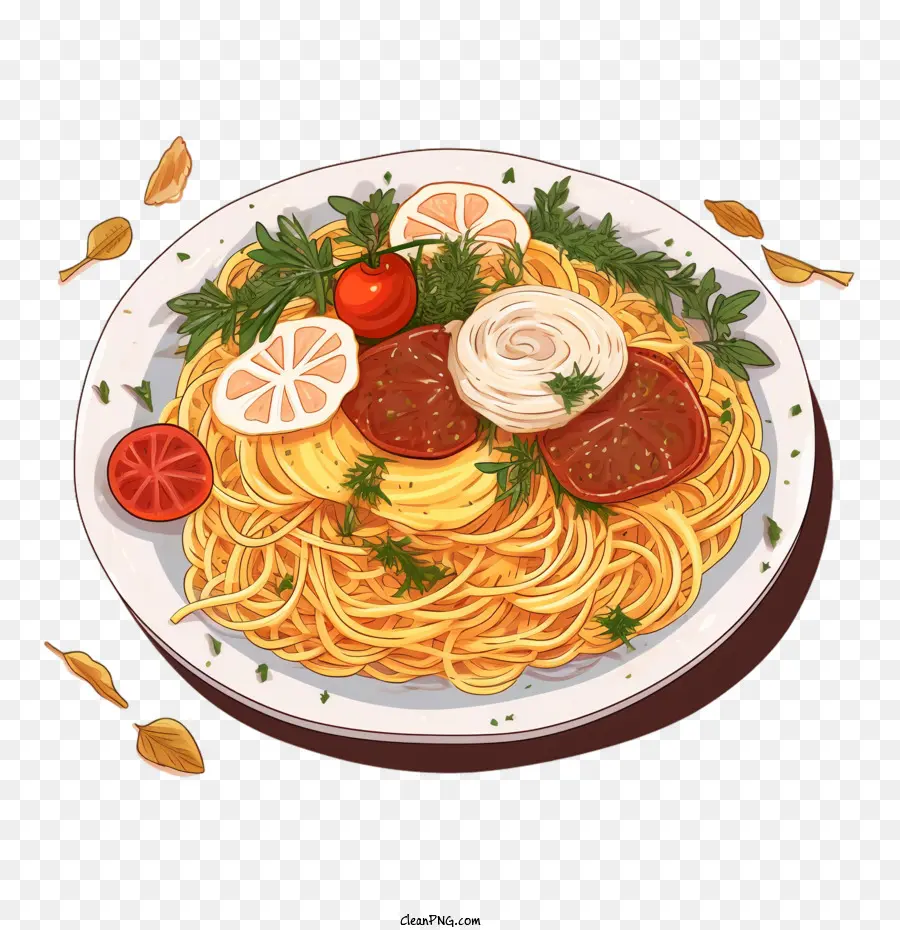 Spaghetti，Sauce Tomate PNG