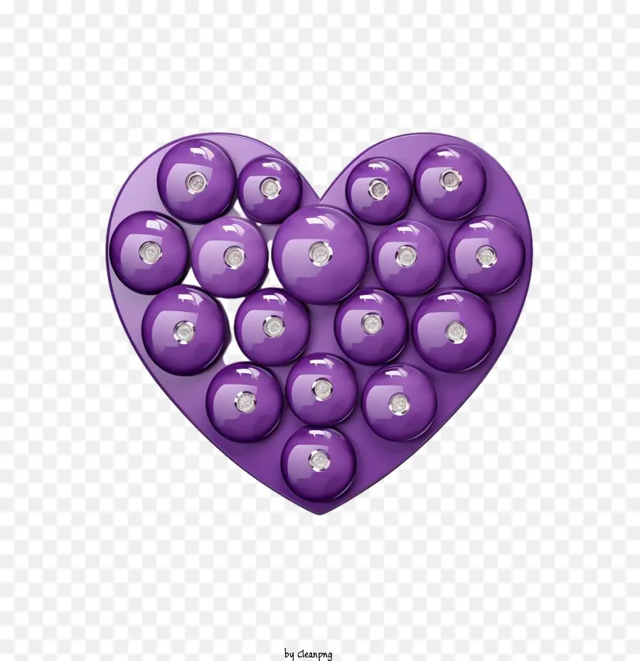 Purple Heart Journée，Violet PNG