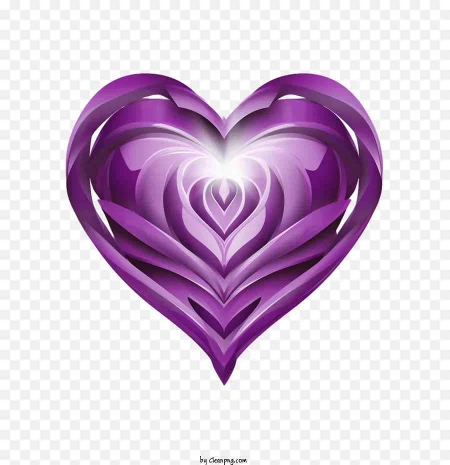 Purple Heart Journée，Coeur Pourpré PNG