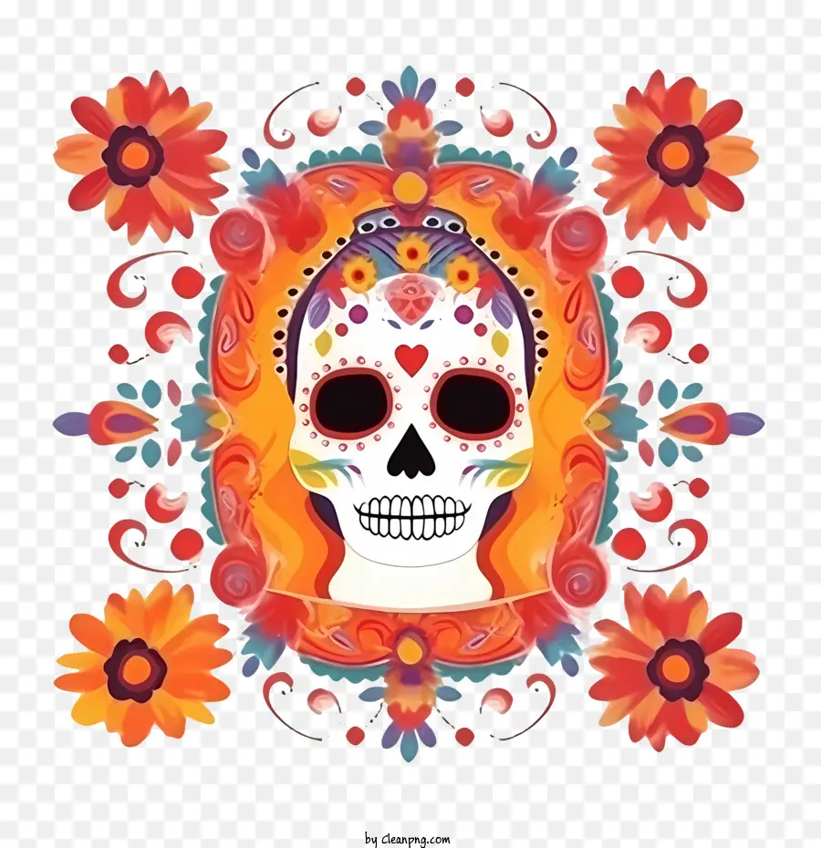 Dia De Los Muertos，Jour Des Morts PNG