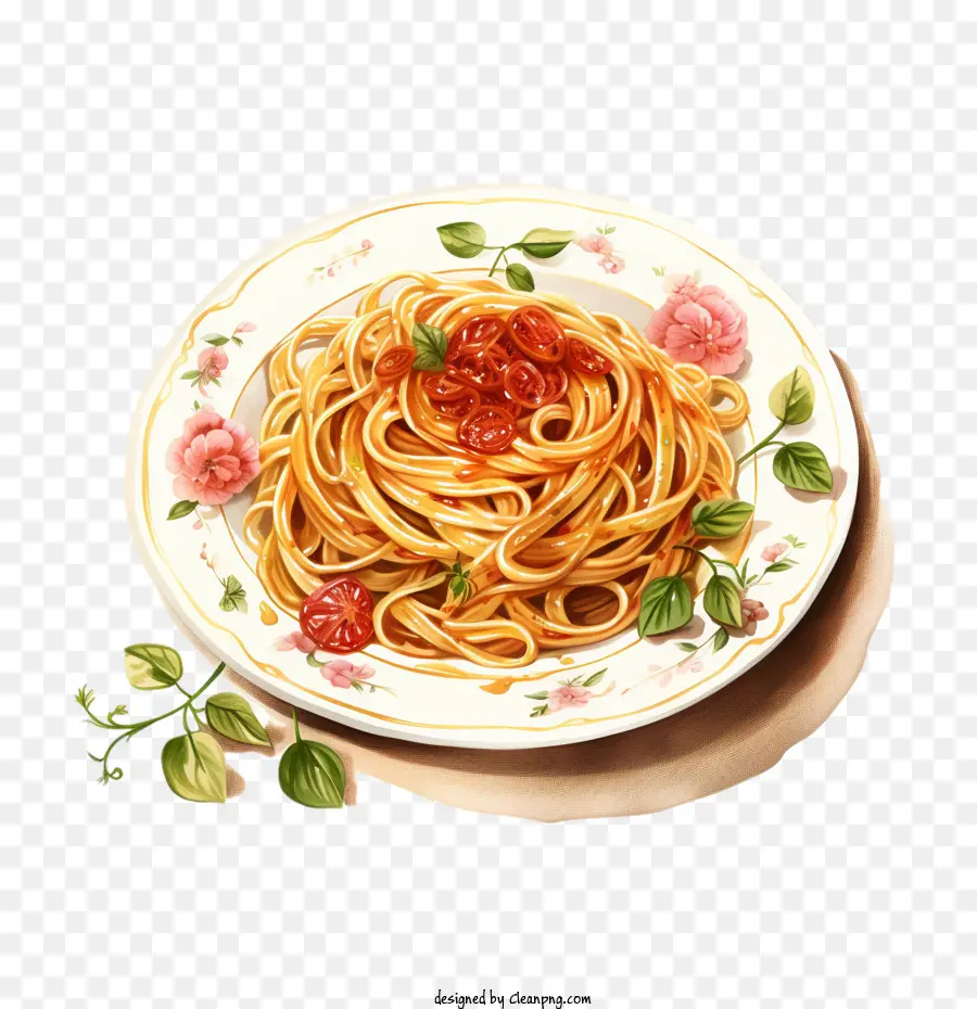 Journée Nationale Des Linguines，Pâtes Aux Tomates PNG