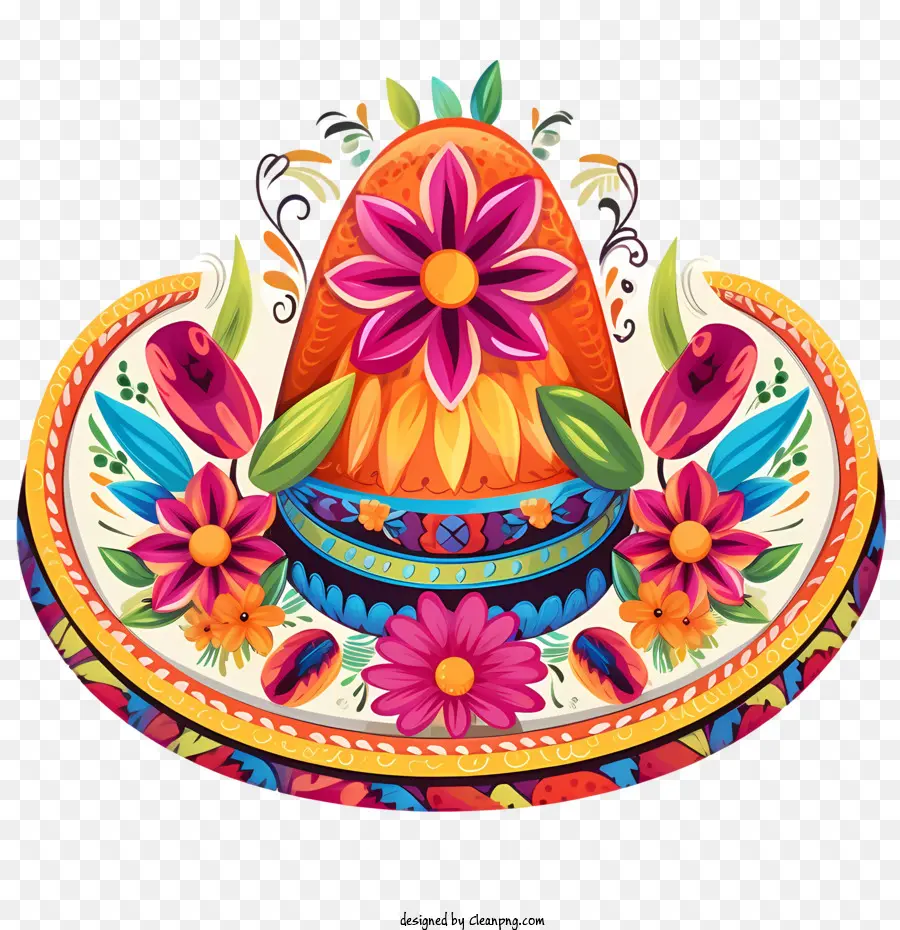 Dia De Los Muertos，Sombrero PNG