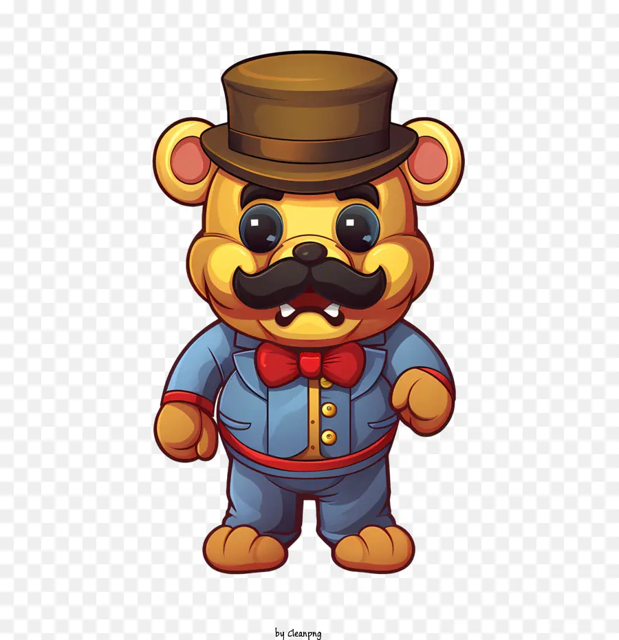 Jouet Freddy，Ours En Costume PNG