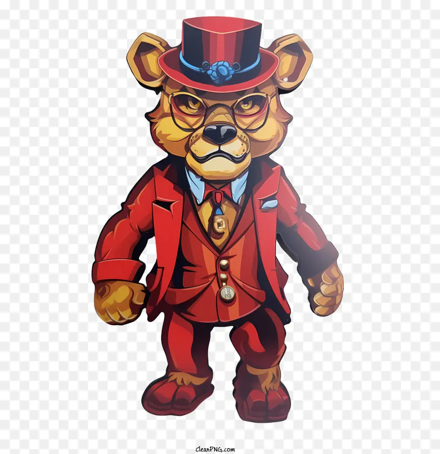 Jouet Freddy，Ours En Costume PNG