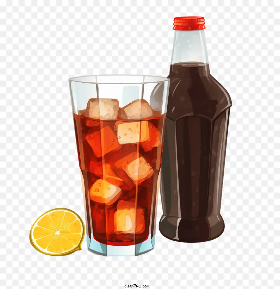 Soda Cola，Thé Glacé PNG