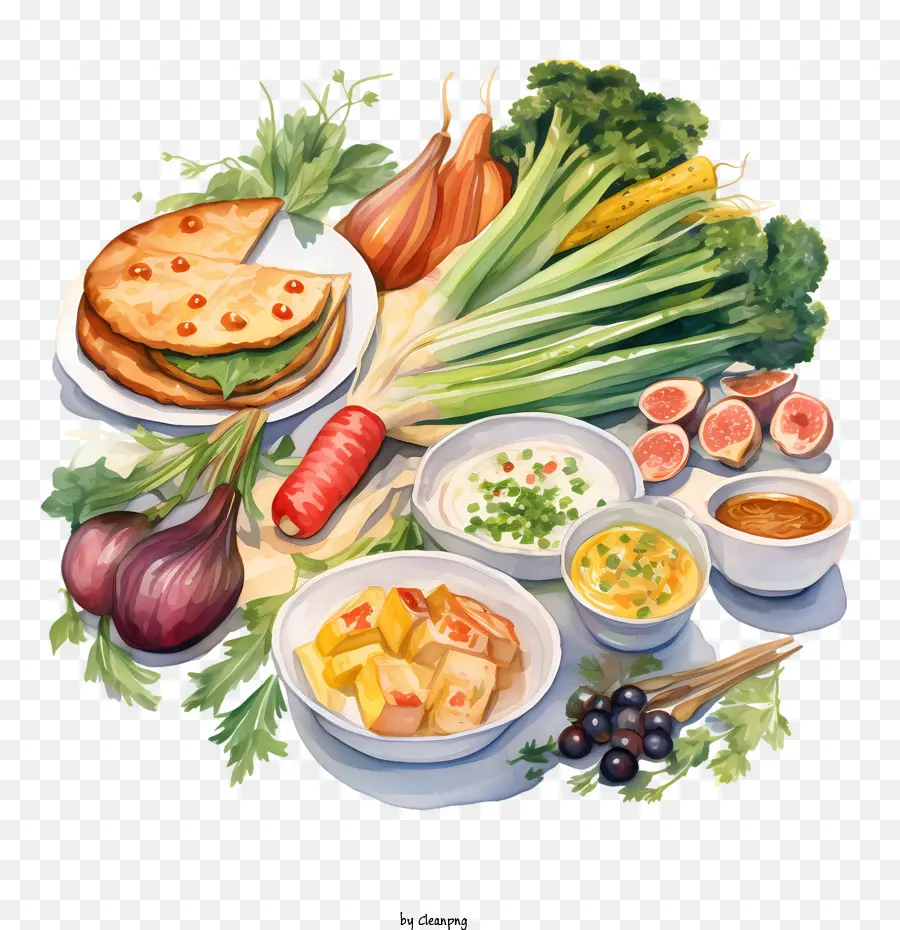 Légumes Frais，Pain PNG