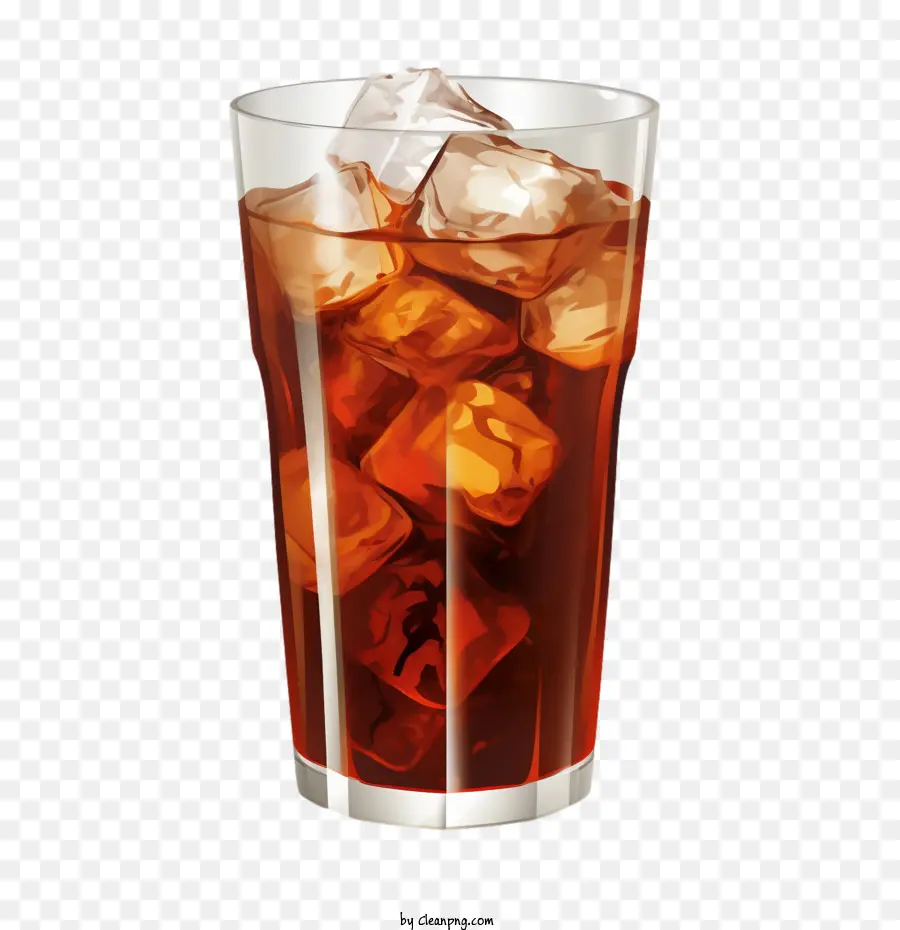 Soda Cola，Verre De Boisson Glacée PNG