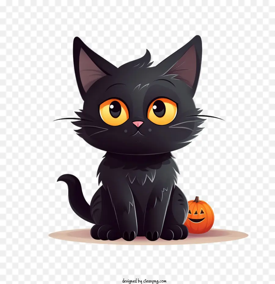 Halloween，Chat Noir PNG