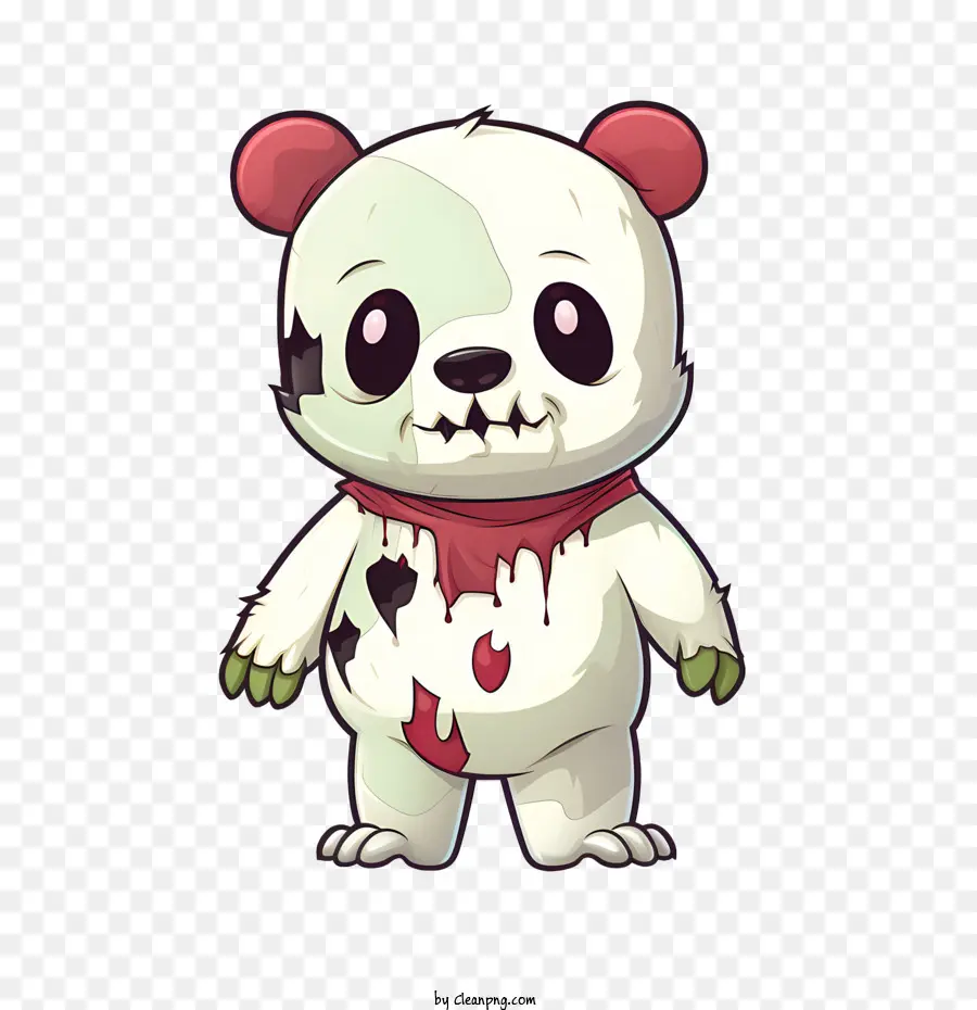 Ours De Zombie，Panda PNG