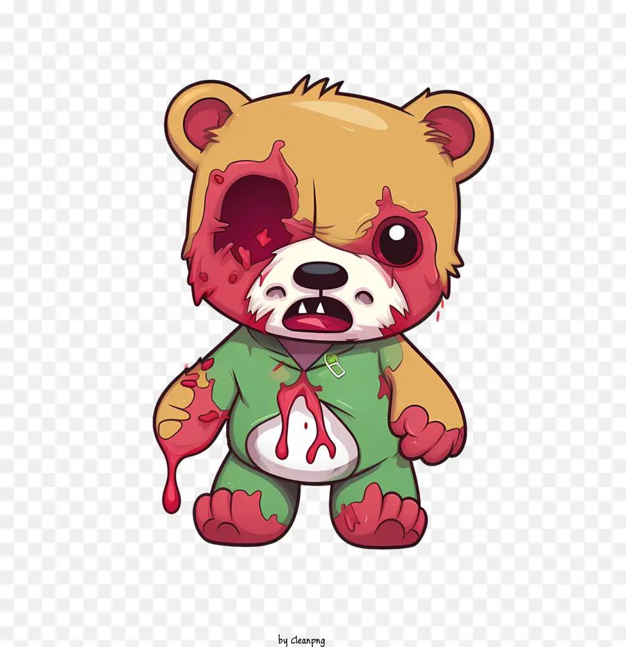 Ours De Zombie，Ours PNG