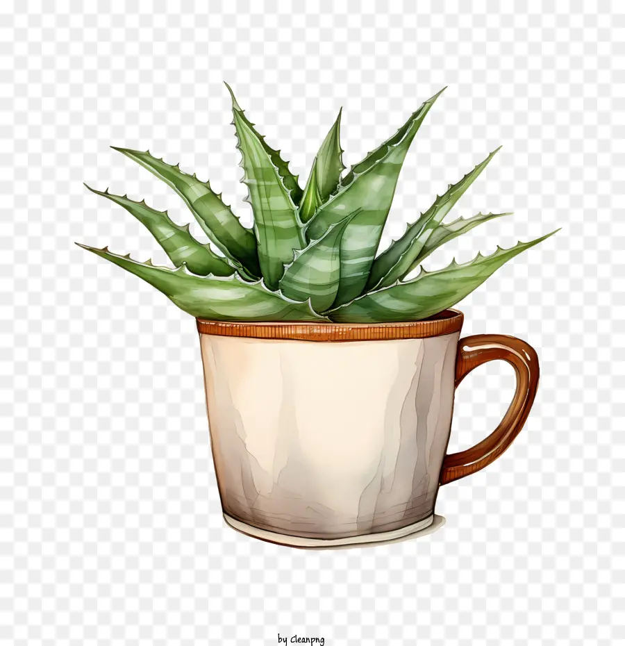 L'aloe Vera，Plante PNG