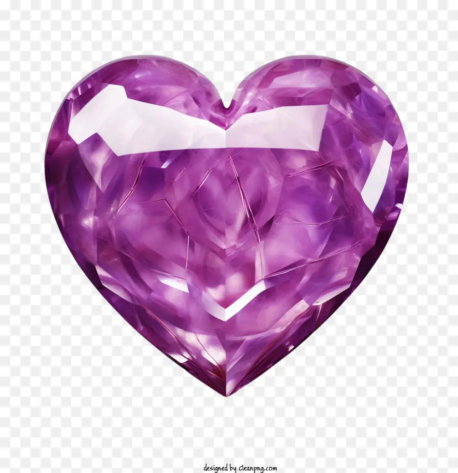 Journée Du Cœur Violet，Coeur Violet PNG