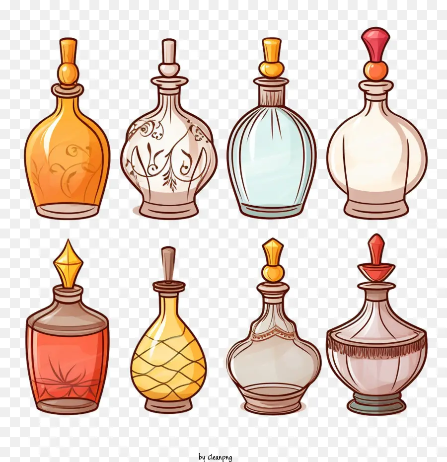 Bouteille De Parfum，Bouteilles De Parfum PNG