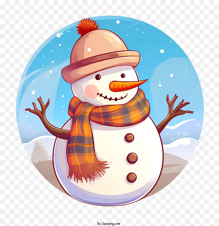 Bonhomme De Neige，Hiver PNG