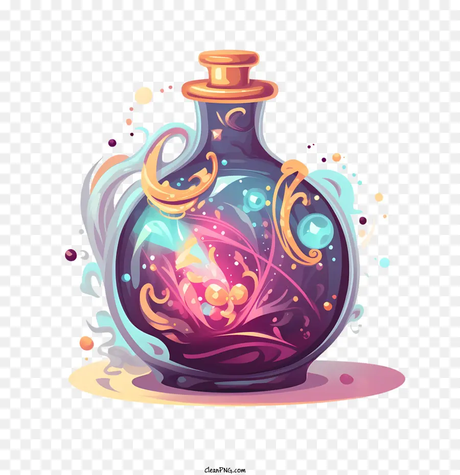 Potion Magique，Bouteille PNG