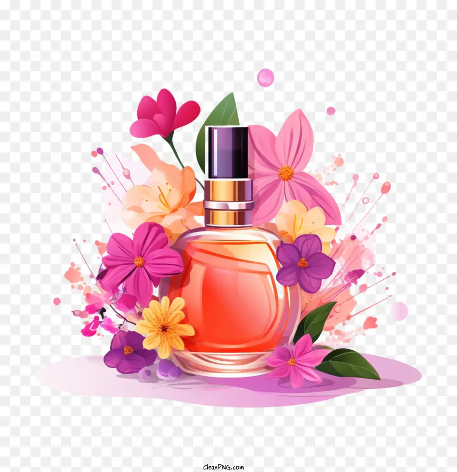 Bouteille De Parfum，Parfum PNG