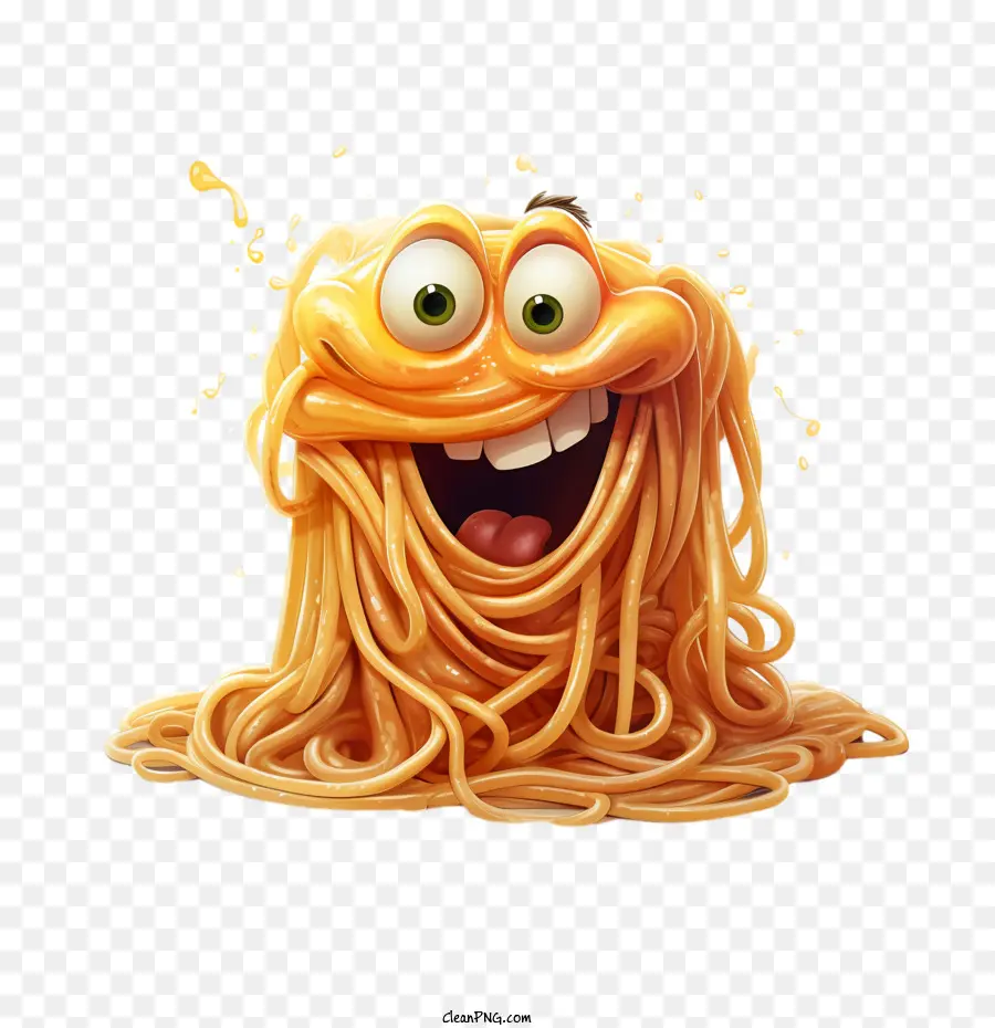 Journée Nationale Des Linguines，Monstre Spaghetti PNG