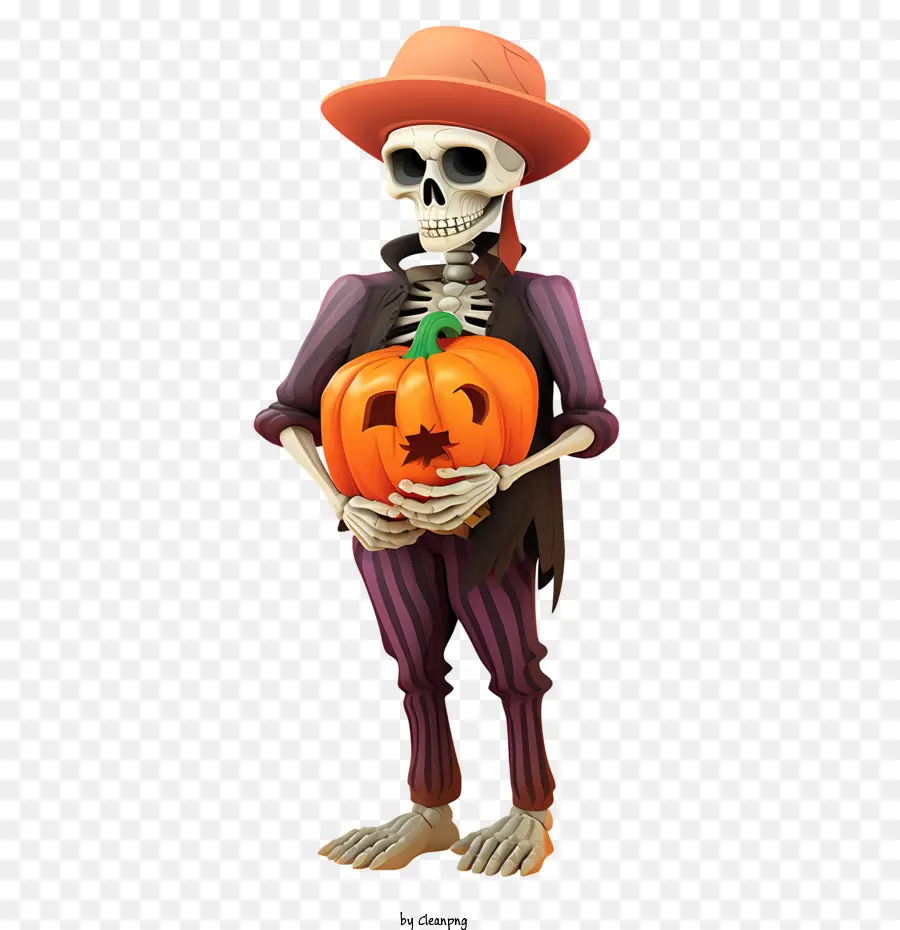 Squelette D'halloween，Squelette PNG