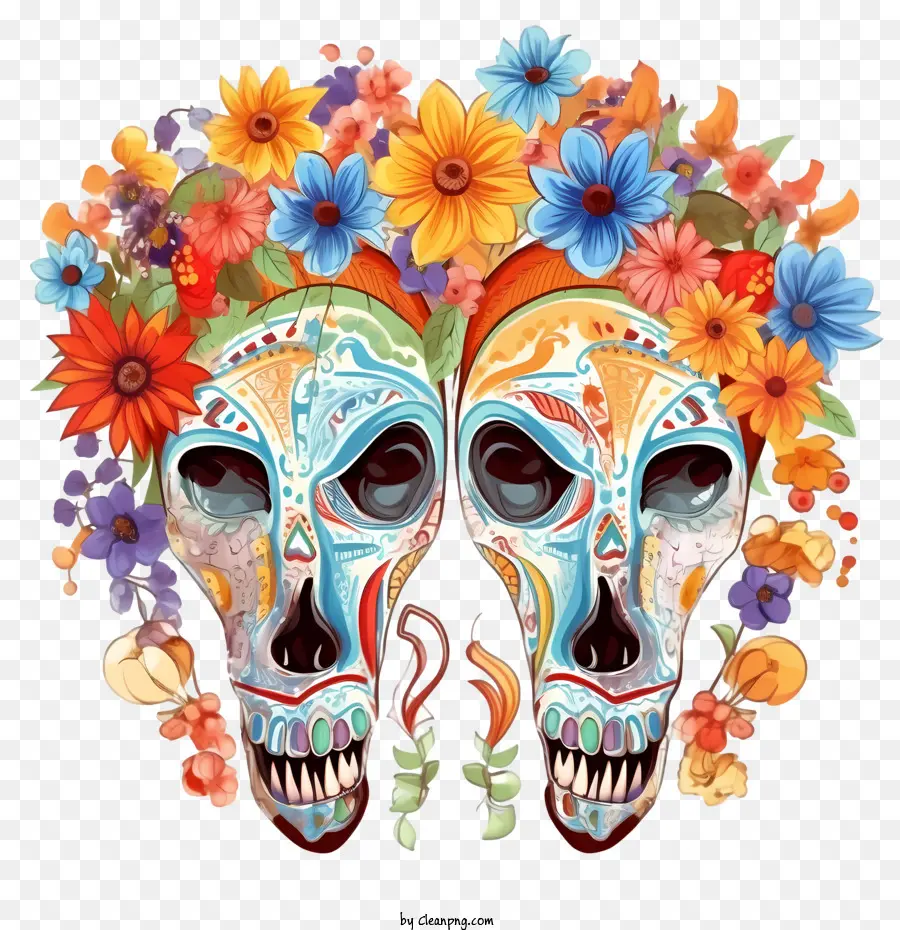 Jour Des Morts，Dia De Los Muertos PNG