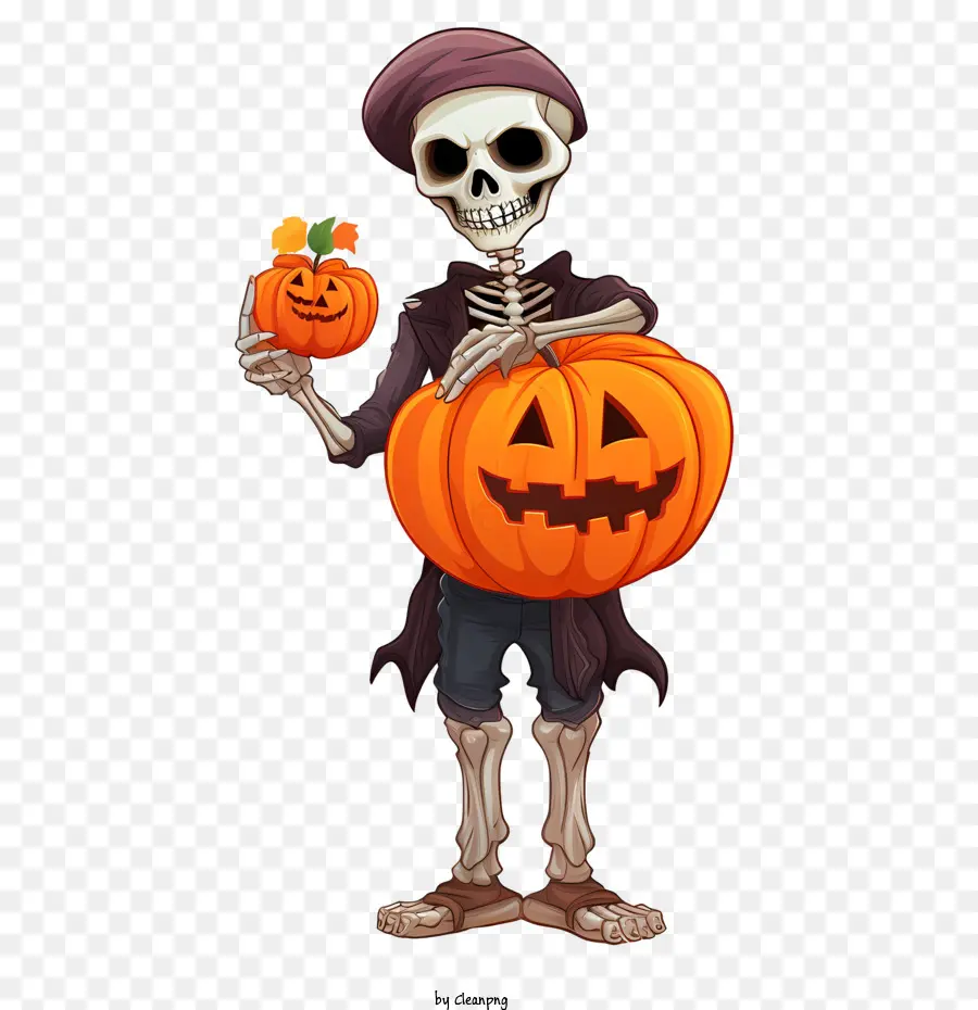 Squelette D'halloween，Squelette PNG