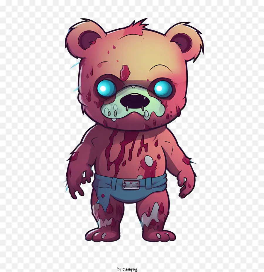 Ours Zombie，Ours Sanglant PNG