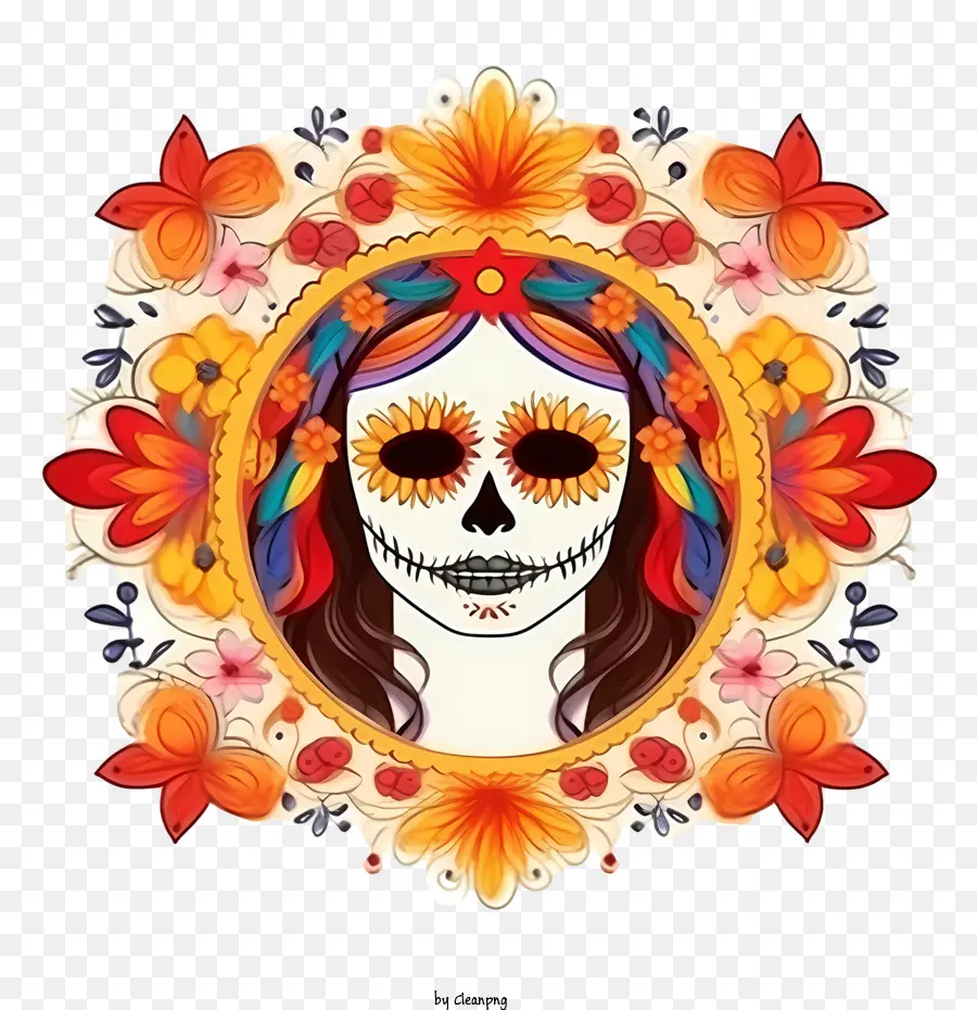 Jour Des Morts，Dia De Los Muertos PNG