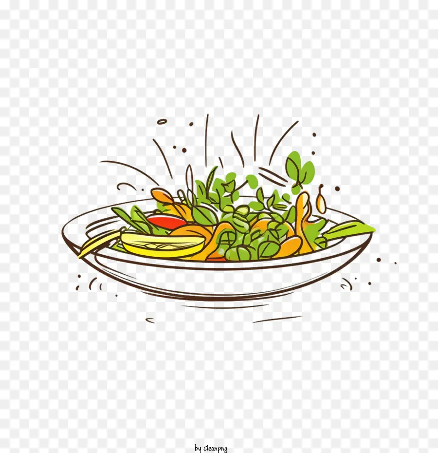 Salade，Bol PNG