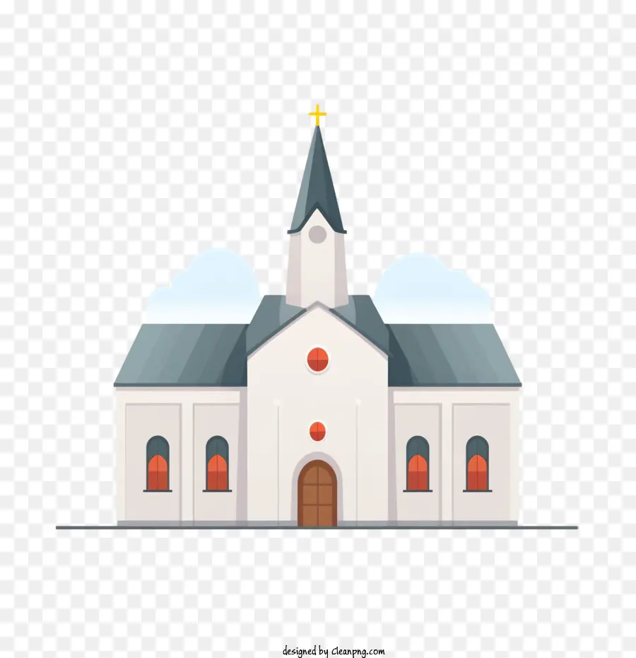 L'église，Clocher PNG