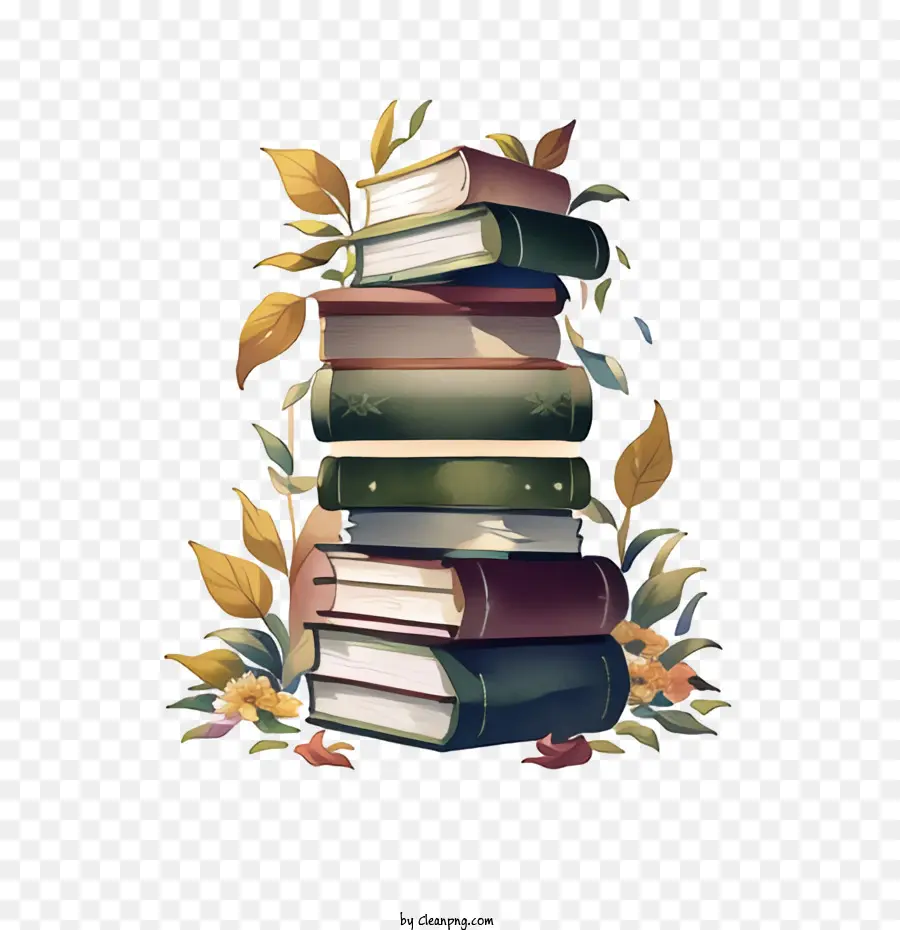 Pile De Livres，Livres PNG