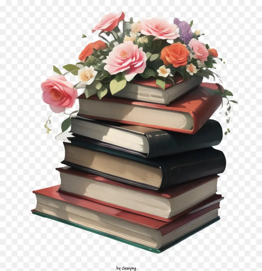 Pile De Livres，Livres PNG