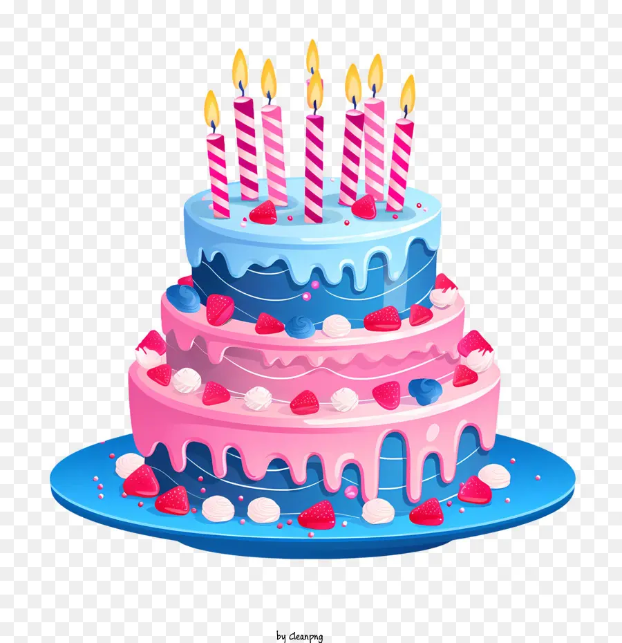 Gâteau D'anniversaire，Fête D'anniversaire PNG